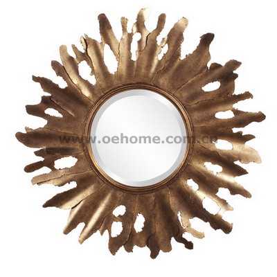 8388 Decorative modern hanging metal wall mirror